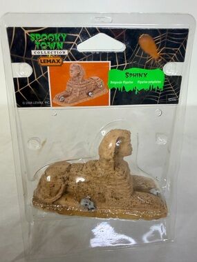 Lemax Spooky Town Sphinx Figurine 2008 Halloween Decor New retired